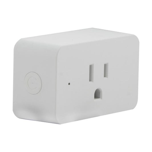 Starfish WiFi Smart Plug; Dimmable; 120V; Outlet 15A; Rectangle