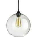 Sunlite - Vintage-Inspired Glass Sphere Hanging Pendant, Farmhouse Light Fixture
