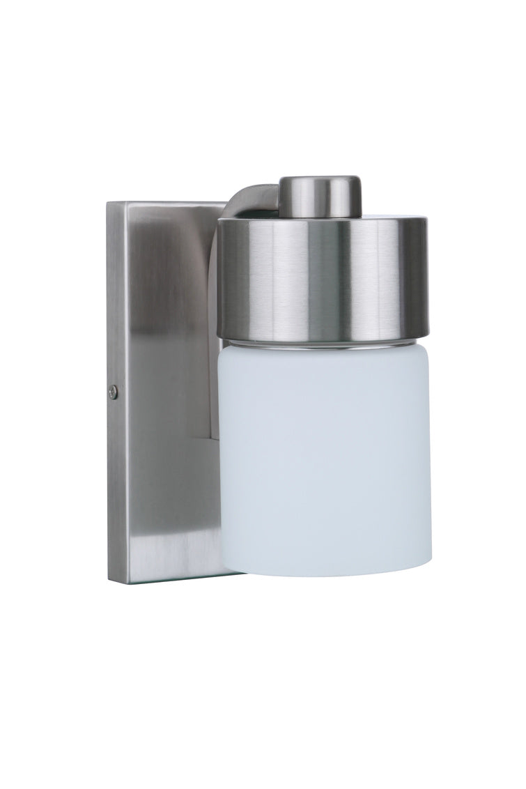 Craftmade - District 1 Light Wall Sconce in Brushed Polished Nickel