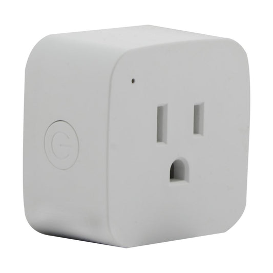 Starfish WiFi Smart Plug; 120V; Outlet 10 Amp; Mini Square; 2-Pack
