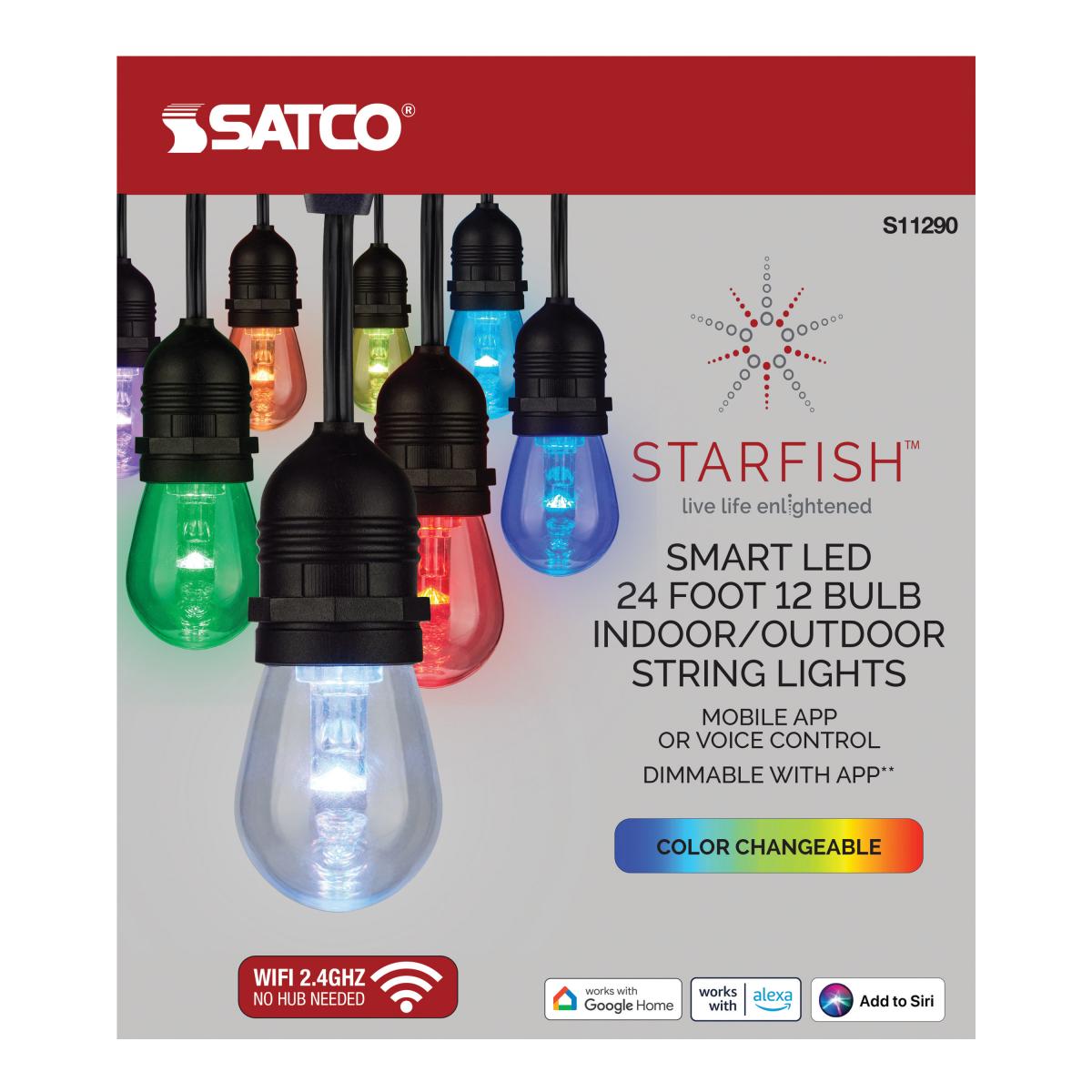24Ft Smart Lighting LED String Light