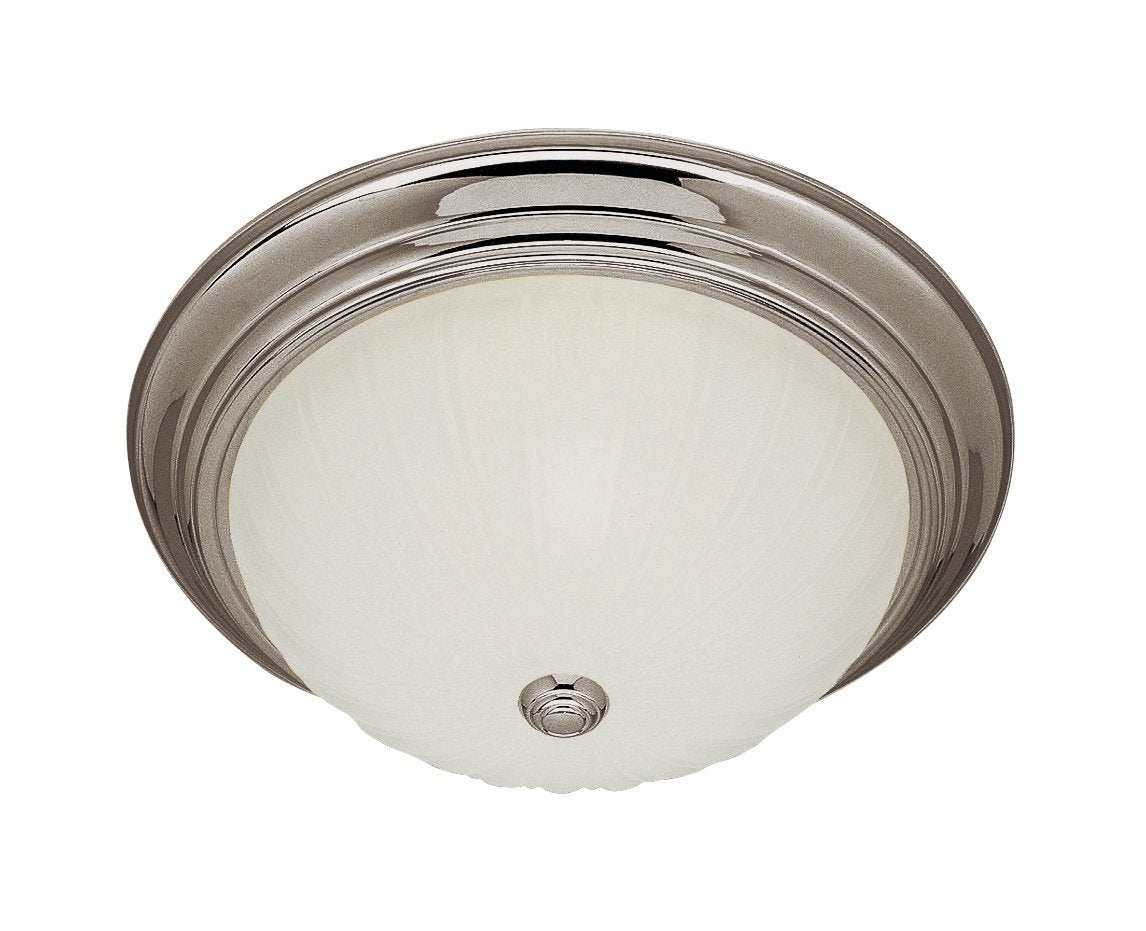 Trans Globe Flush Mount Ceiling Fixture 11" with 2 LED Bulbs included!