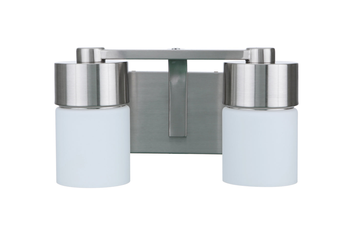 Craftmade - District 2 Light Vanity in Brushed Polished Nickel