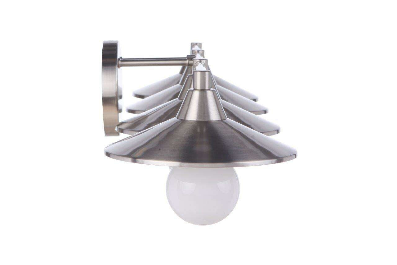Craftmade - Isaac 4 Light Vanity in Brushed Polished Nickel