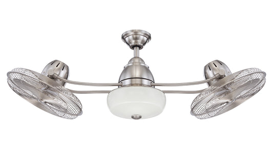 Craftmade - 48" Bellows II Ceiling Fan in Brushed Polished Nickel