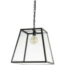 Sunlite - Vintage-Inspired Trapezoid-Shaped Industrial Hanging Pendant, Farmhouse Fixture