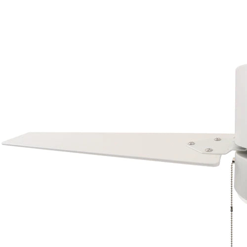 Carro - KESTEVEN 52 inch 3-Blade Ceiling Fan with Pull Chain - White/White