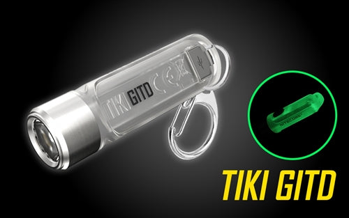 Nitecore TIKI 300 Lumen USB Rechargeable Keychain Flashlight