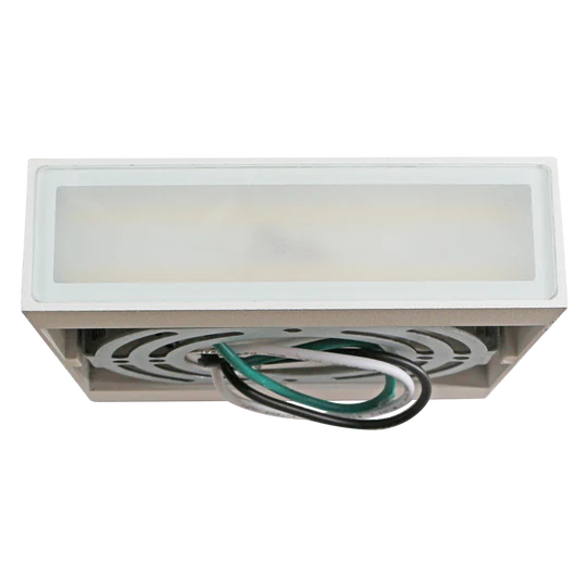 LUXRITE 15W UP DOWN WALL SCONCE WHITE 3CCT LR40310