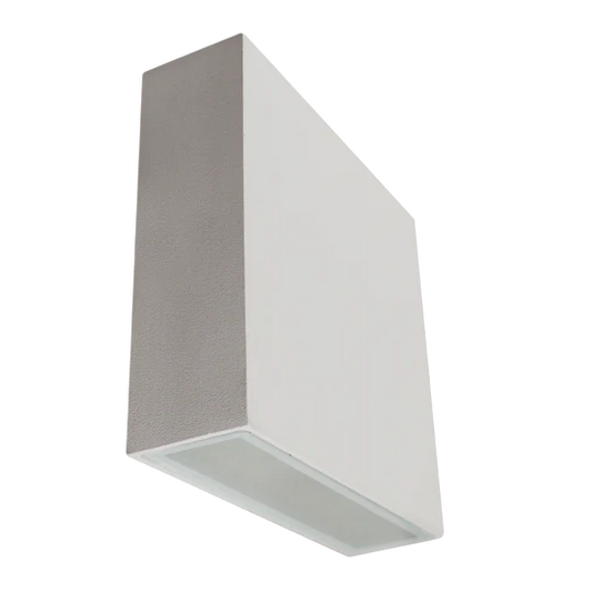 LUXRITE 15W UP DOWN WALL SCONCE WHITE 3CCT LR40310