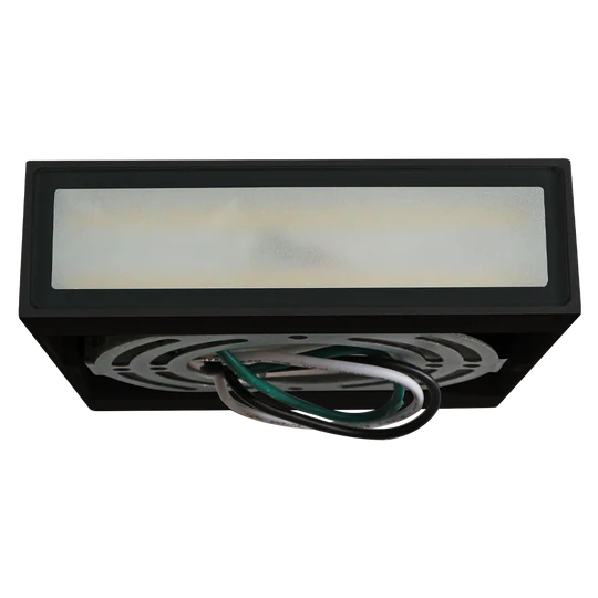 LUXRITE 15W UP DOWN WALL SCONCE BLACK 3CCT LR40312