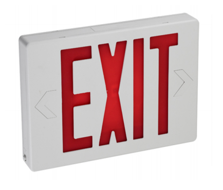 METAL ENCLOSURE NYC APPROVED EXIT SIGN