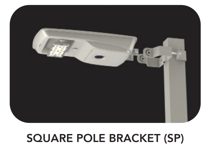 SOLERA LED SOLAR ALL IN ONE AREA LIGHT AND PARKING LOT LUMINAIRE (OFF-GRID) 8w and 30w ACCESSORIES