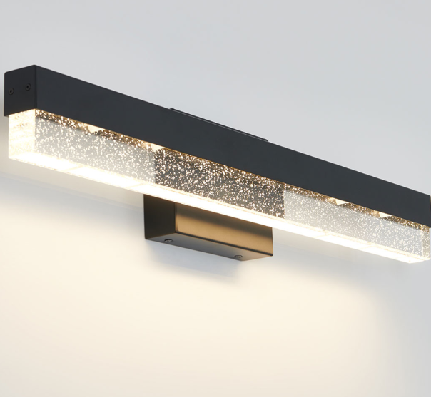 Artika Bubble Bar Integrated LED Vanity Light Black