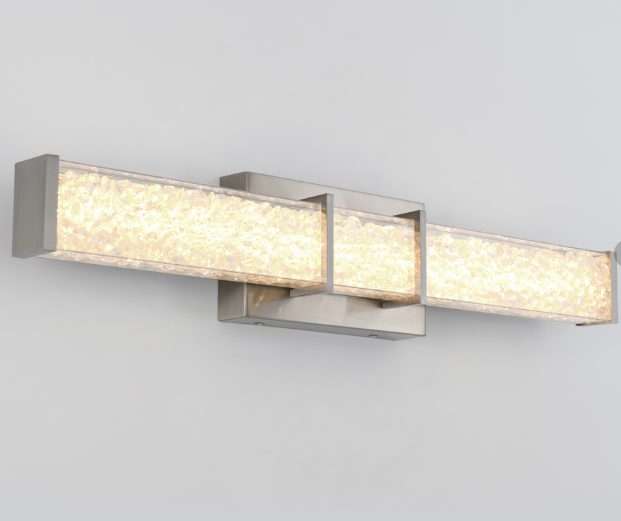 Artika Royale Brushed Nickel Integrated LED Vanity Light
