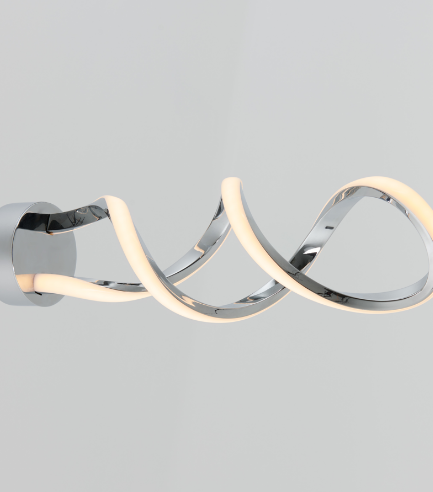 Artika Swirl 1-Light Integrated LED Mini Pendant