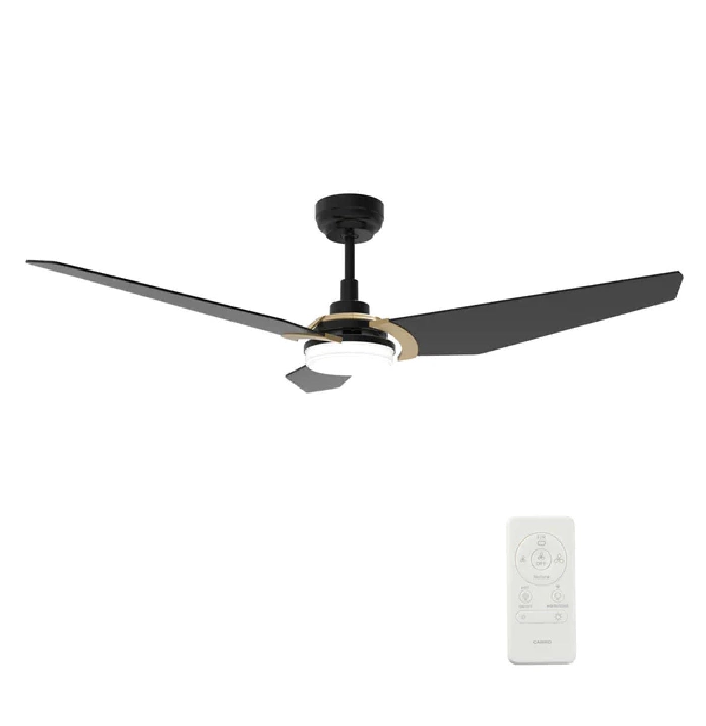 Carro - KAJ 3-Blade Smart Ceiling Fan with LED Light Kit & Remote