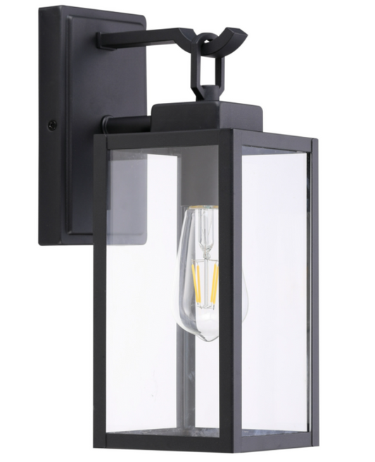 ASD Outdoor Wall Lantern with LED Filament Bulb